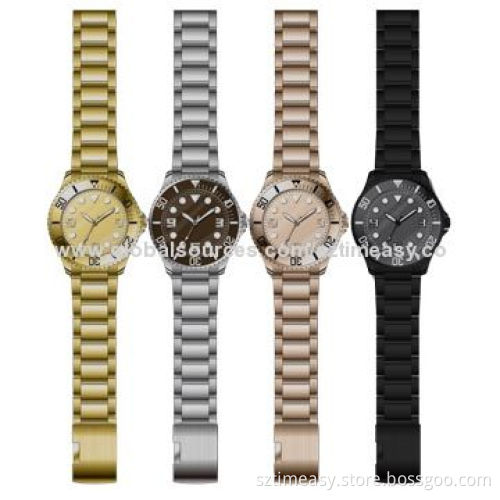 Metal Watches with Alloy Case and Band, Customized Designs Welcomed
